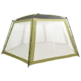 Vidaxl Σκίαστρο Πισίνας Πράσινο 660 X 580 X 250 Εκ. Υφασμάτινο