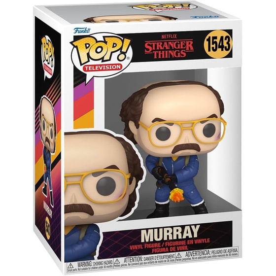 Funko Pop! Television - Stranger Things - Murray #1543 image 2