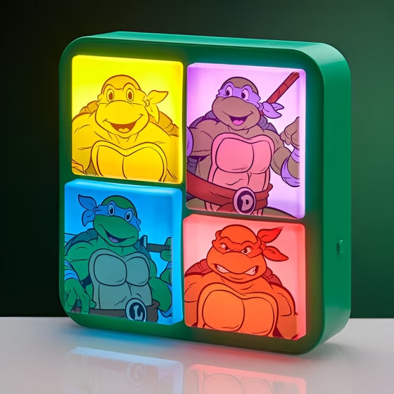Διακοσμητικό Φωτιστικό Numskull Teenage Mutant Ninja Turtles 3D image 1