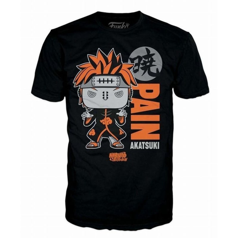 FUNKO Funko Pop! Tee: Naruto Shippuden - Pain Black T-shirt (xl)