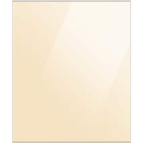 SAMSUNG BESPOKE RA-B23EBB18GM Clean Vanilla Glass Πάνελ Άνω Πόρτας για 185 cm image 0