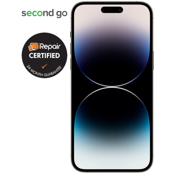 Μεταχειρισμένο Apple iPhone 14 Pro 256GB Space Black second go Certified by iRepair image 2