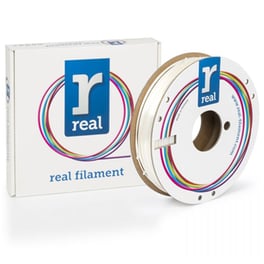 Real Filaments νήμα 3D εκτυπωτή PLA Satin - 0.5kg 1.75mm - Λευκό