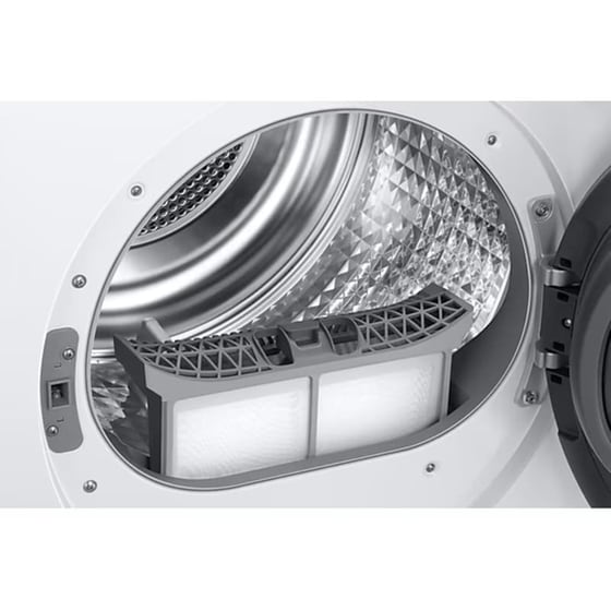 SAMSUNG DV90T6240LE/S6 9 kg με Αντλία Θερμότητας Λευκό Στεγνωτήριο Ρούχων image 6
