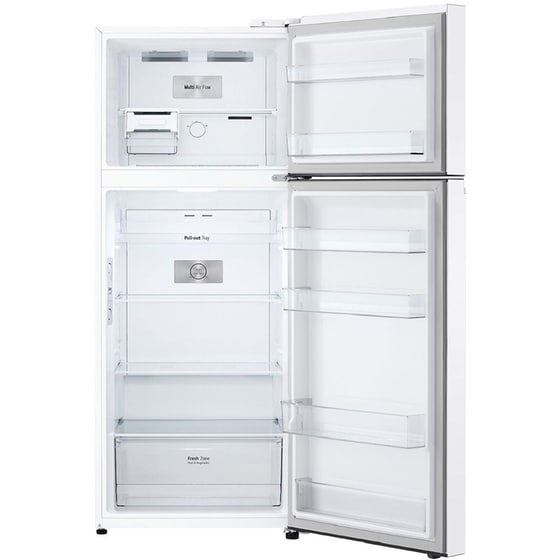 LG GTBV36SWGKD Total No Frost 395 Lt Λευκό Δίπορτο Ψυγείο image 4