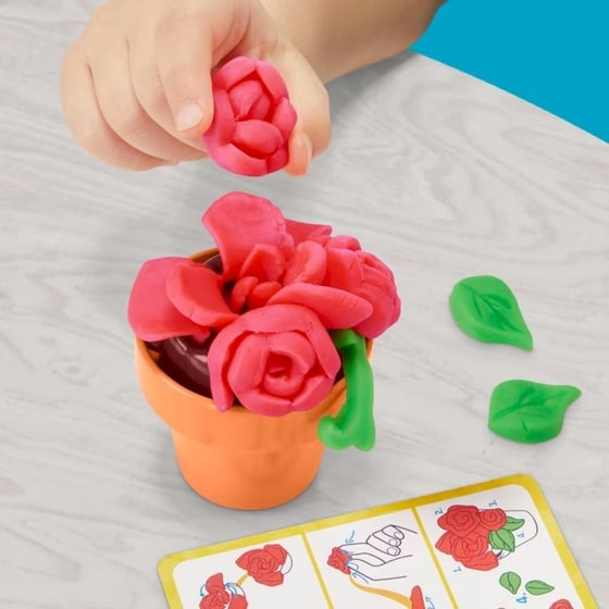 Hasbro Play-Doh Blooming Flowers Playset (G0492) image 4
