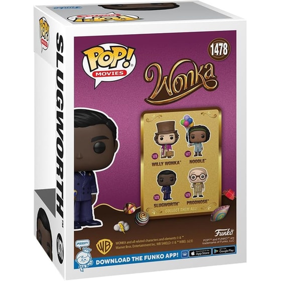 Funko Pop! Movies - Willy Wonka & the Chocolate Factory - Slugworth #1478 image 1