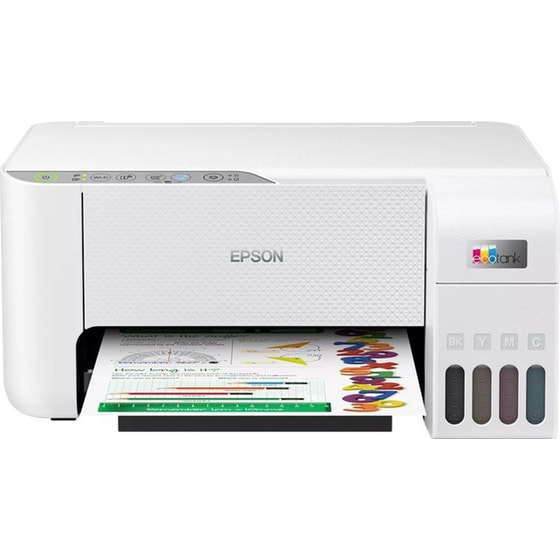 EPSON EcoTank L3276 Εχρωμο Πολυμηχάνημα Inkjet Α4 με δοχεία μελανιού, WiFi image 0