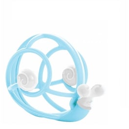 Babyto Love 3d Σαλιγκαρι Μασητικο-κουδουνιστρα Blue-btl702214
