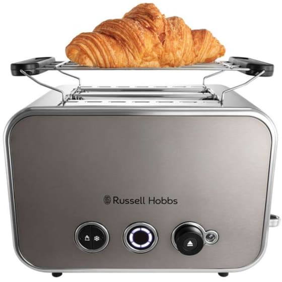 RUSSELL HOBBS DISTINCTIONS 2S TOASTER TITANIUM 26432-56 2 Θέσεων 1600W Ασημί Φρυγανιέρα image 3