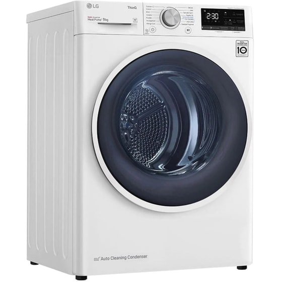 LG RH90V9AVHN 9 kg με Αντλία Θερμότητας Λευκό Στεγνωτήριο Ρούχων image 3