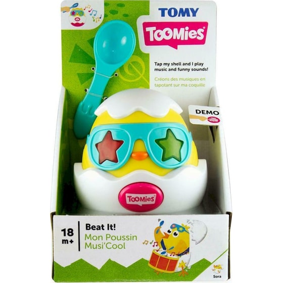 Παιδικό Μουσικό Παιχνίδι Tomy Toomies Αυγό image 1