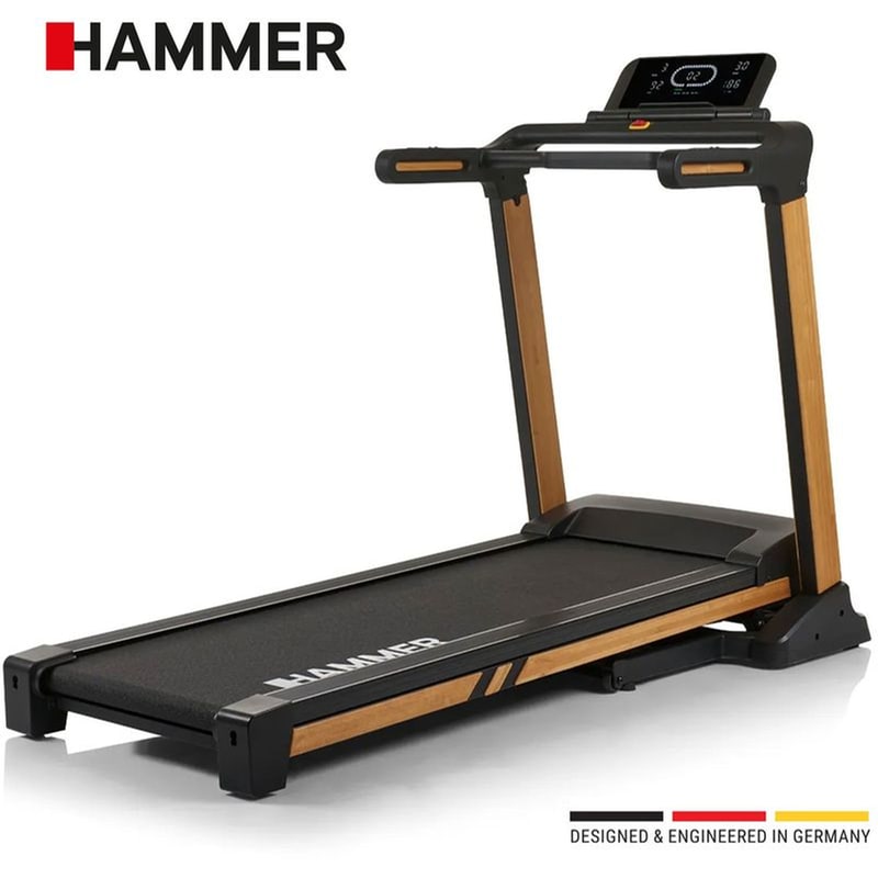 HAMMER Ηλεκτρικός Διάδρομος HAMMER FLYRUN 6.0 NORSK 2.75HP Μαύρος
