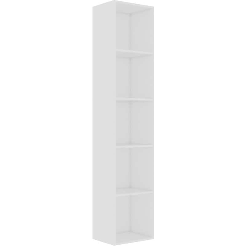 VIDAXL Βιβλιοθήκη VidaXL από Μοριοσανίδα 40x30x189 cm - Λευκό