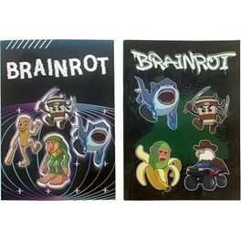 Τετράδιο&nbsp;Καρφίτσα&nbsp;Gim 40Φ. Toikido&nbsp;Brainrot