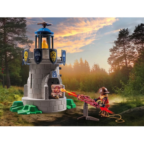 PLAYMOBIL® Novelmore Πύργος Ιπποτών με δράκο και σιδηρουργό (71483) image 11