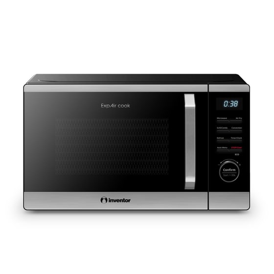 INVENTOR MWO-AF-23 Lt-BD με Air Fryer και Grill 23 Lt Μαύρο Φούρνος Μικροκυμάτων image 0