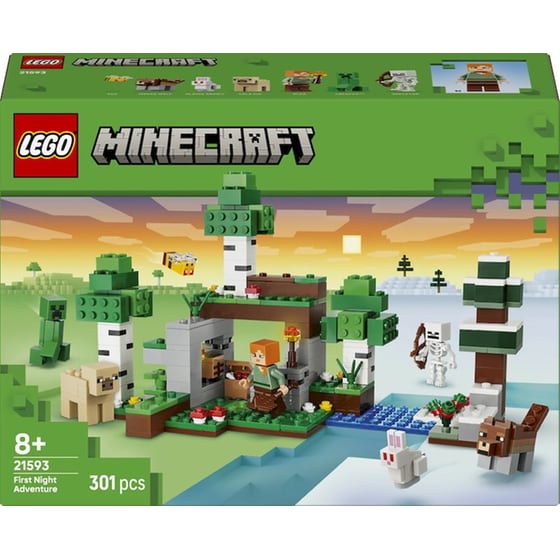 LEGO® Minecraft® Περιπέτεια της Πρώτης Νύχτας (21593) image 0