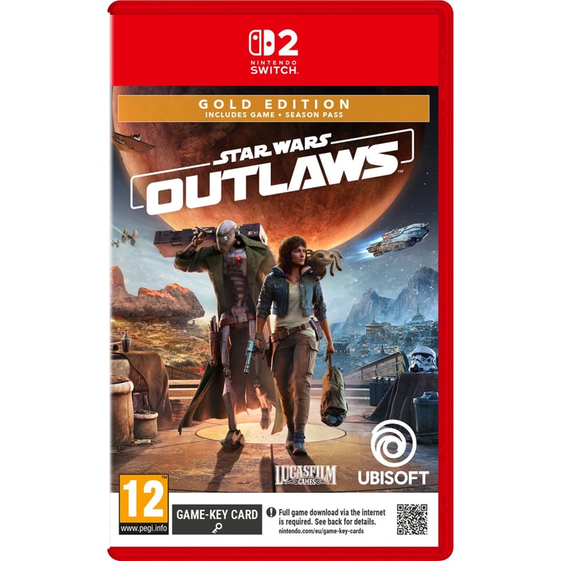 Star Wars Outlaws Gold Edition (Code in a Box) - Nintendo Switch 2