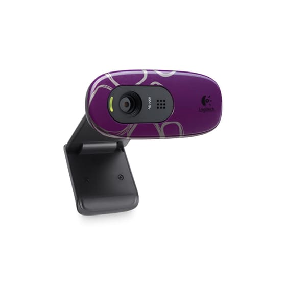 Web Camera Logitech C270 Purple Pebbles - Λευκό image 0