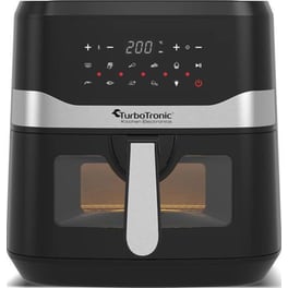 TURBOTRONIC TT-AF7W με Αποσπώμενο Κάδο 1600 W 7.5 L Μαύρο Φριτέζα Αέρος