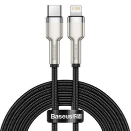 Καλώδιο δεδομένων Baseus Cafule Series Metal Usb-C to Lightning 20W 2m - Black