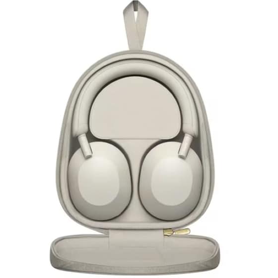 Sony WH-1000XM5 Premium Noise Cancelling Wireless Over Ear Headphones - Silver image 6