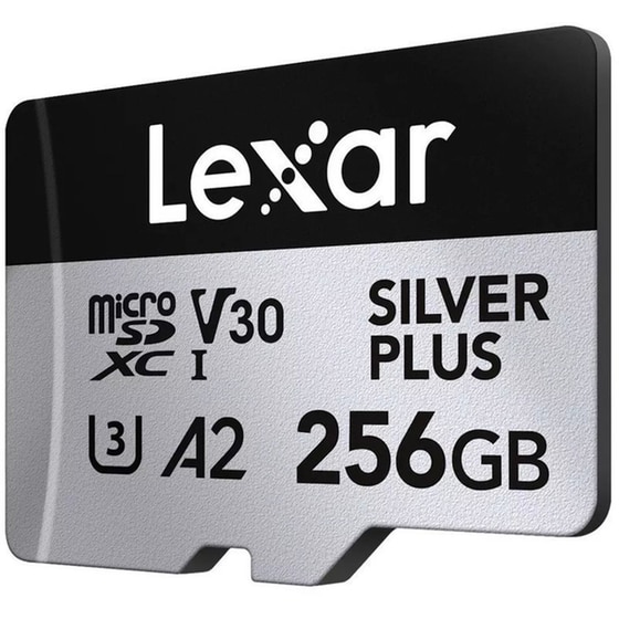 Lexar microSDXC Silver Plus 256GB με αντάπτορα image 2