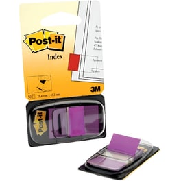 Αυτοκόλλητοι Σελιδοδείκτες 3M Post-it 25x43 mm Μωβ (50 Φύλλων - 1 Τεμάχιο)
