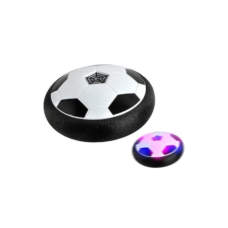 Hover Soccer Αιωρούμενη Μπάλα Ποδοσφαίρου Για Παιχνίδι Μέσα Στο Σπίτι, Με Led Φωτισμό, 18×18 6.5cm