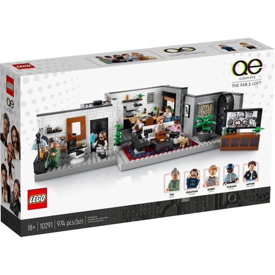 LEGO® Icons Queer Eye – The Fab 5 Loft (10291) image 0