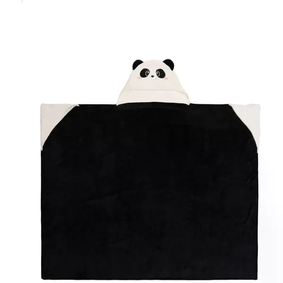 Κουβέρτα με Κουκούλα Legami Panda image 3