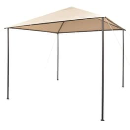 Κιόσκι Vidaxl Χάλυβας 3x3m - Μπεζ