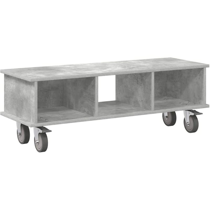 Έπιπλο Τηλεόρασης VidaXL 100 x 35 x 35 cm - Γκρι Σκυροδέματος