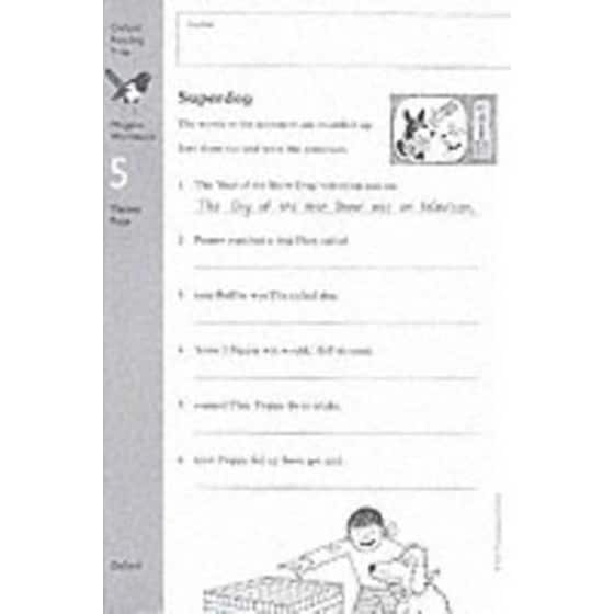 Oxford Reading Tree: Level 9: Workbooks: Workbook 2: Superdog and The Litter Queen (Pack of 6) image 0