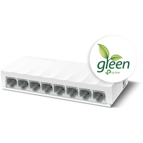TP-Link LS1008 Network Switch Unmanaged Fast Ethernet (100 Mbps) image 1