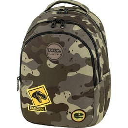 Σχολική Τσάντα Πλάτης Polo Focus Olive Camo