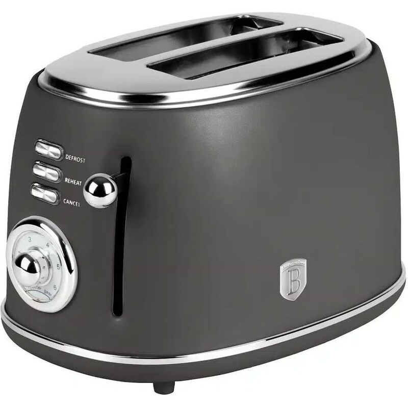 BERLINGER HAUS BH-9643 Φρυγανιέρα 2 Θέσεων 850 W Γκρι