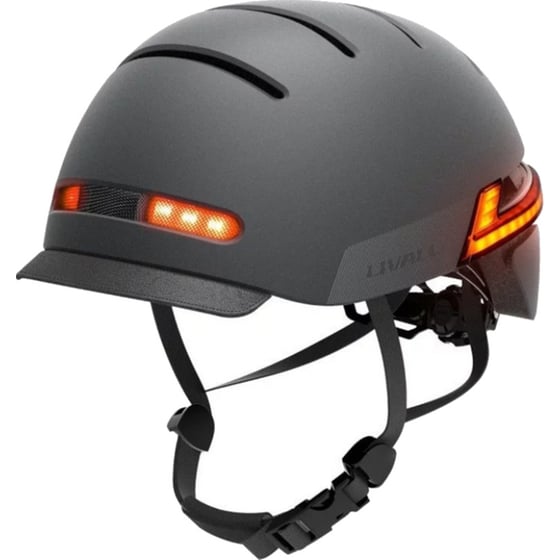 Κράνος Livall BH51T Neo BT RC Large 57-61cm με Φωτάκι LED - Μαύρο image 0