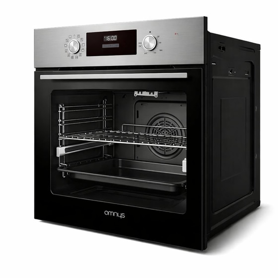 OMNYS OV7011DPIN 70 Lt Inox Εντοιχιζόμενος Φούρνος Άνω Πάγκου image 2