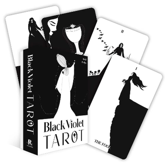 Black Violet Tarot -Τράπουλα Ταρώ image 0
