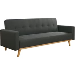 Τριθέσιος Καναπές Woodwell Carlos Ε9922.1 200x94cm - Σκούρο Γκρι