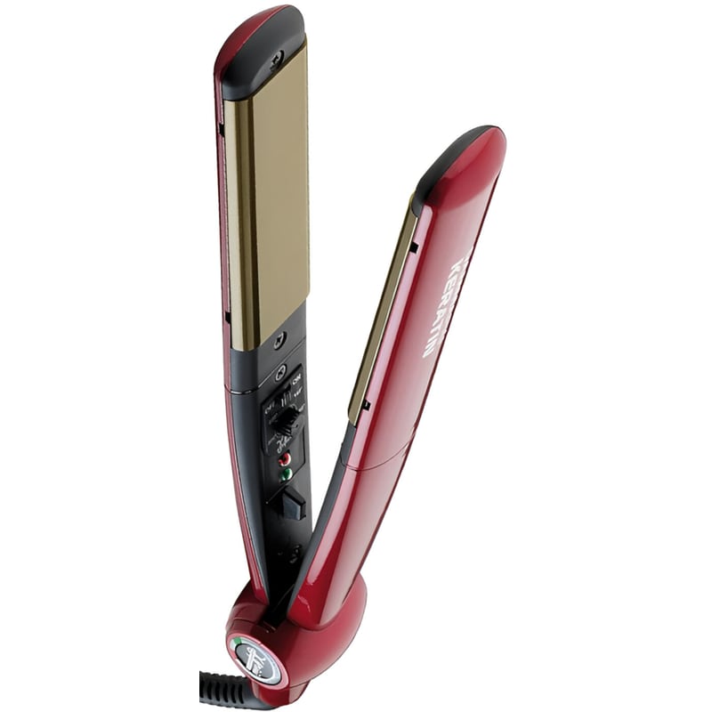 GAMMA PIU Ισιωτικό Μαλλιών GAMMA PIU Keratin Tourmaline Ceramic 50 W Κόκκινο