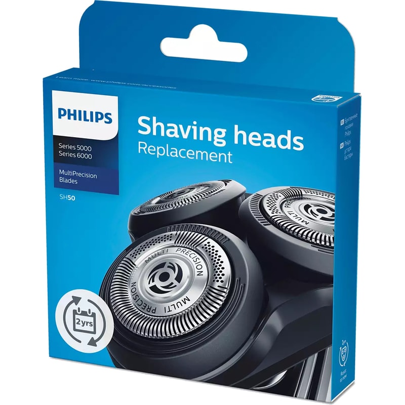 PHILIPS Ανταλλακτικές Κεφαλές PHILIPS SH50/50 για Ξυριστική Μηχανή 3 Τμχ