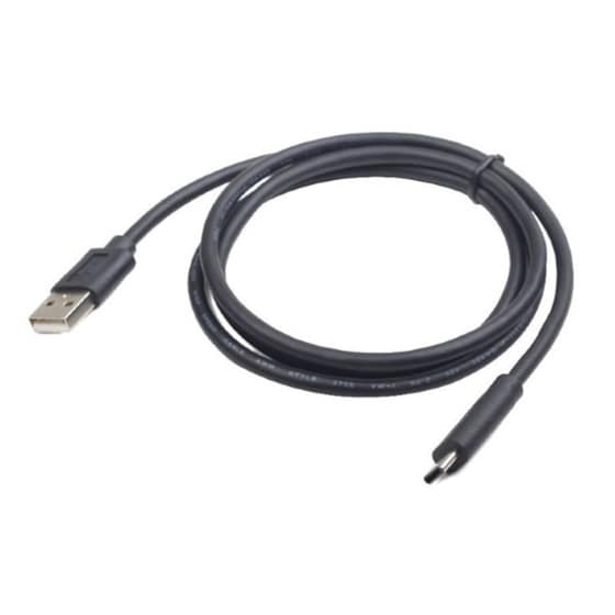 Καλώδιο δεδομένων Cablexpert Usb to Usb-C 2.1A 1m - Black image 1