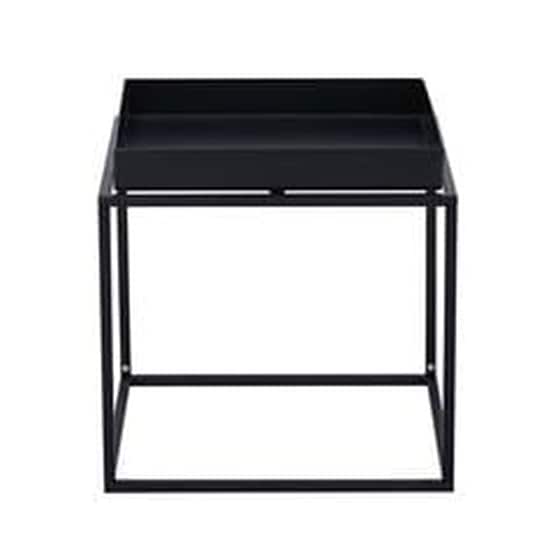 Τραπεζάκι Σαλονιού Next από Μέταλλο 40x40x41cm - Μαύρο image 0