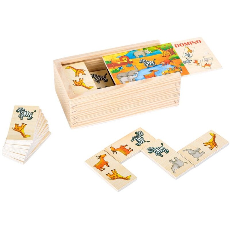 Ξύλινο Domino SMALL FOOT - Safari
