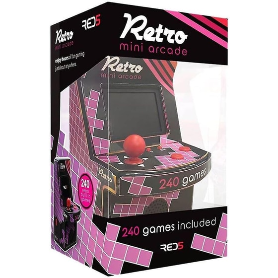 Retro Mini Arcade Machine RED5 image 1