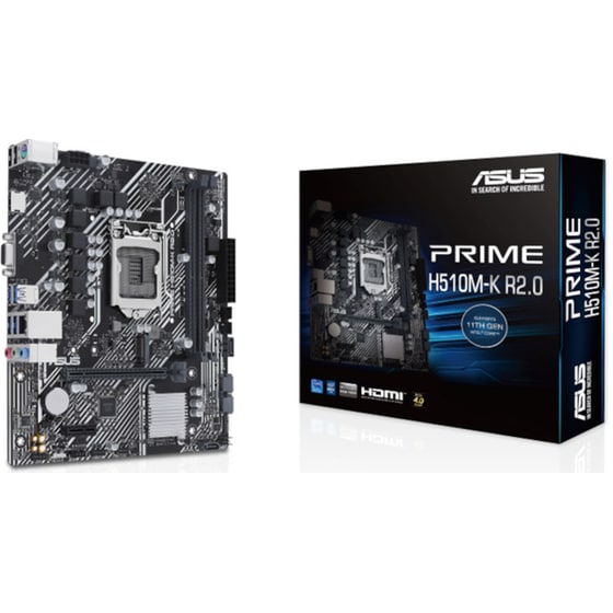 Μητρική Κάρτα ASUS PRIME H510M-K R2.0 MICRO-ATX με Intel 1200 Socket image 0
