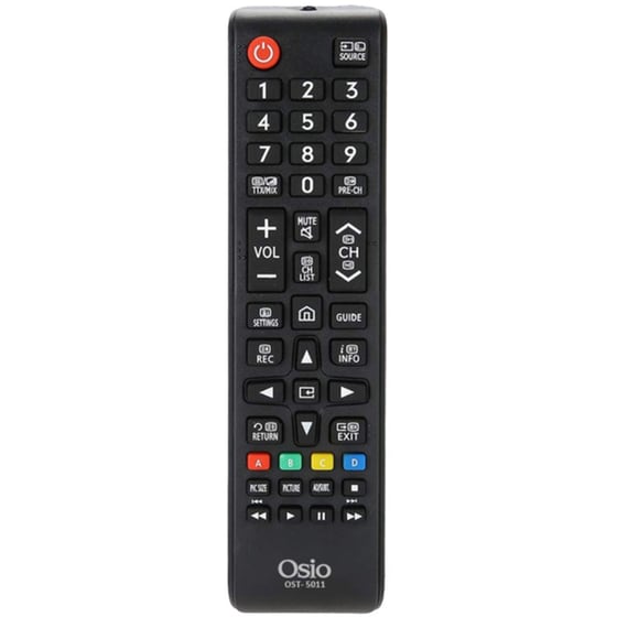 Τηλεχειριστήριο Τηλεόρασης OSIO OST-5011 για Samsung - Μαύρο image 0